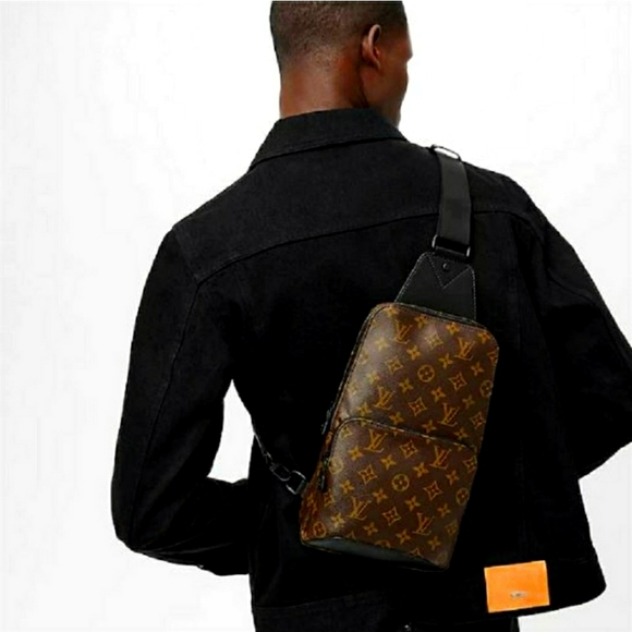 LOUIS VUITTON NEW MONOGRAM AVENUE SLING BAG VIRGIL A. - Picture 4 of 12